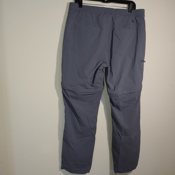Marmot Arch Rock Convertible Pants Size 36 Slate Gray - Picture 7 of 7